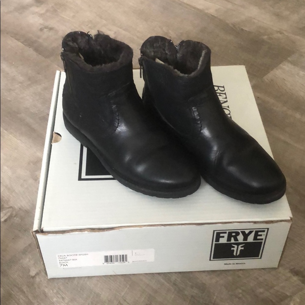 The Frye Company Celia Bootie Black